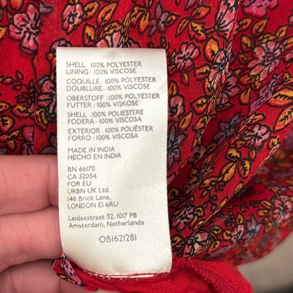 Free People Red Dress - Picture 9 of 10